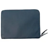 GREVIRO GREVIRO Tablet Tasche aus Kaktusleder (vegan) - für iPad, Surface & Galaxy Modelle, Blau genarbt, – Produktbild 1 von 1