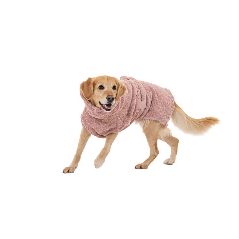 Lills Lills Lill's Hundebademantel "Pink Berry" 55 cm – Produktbild 1 von 2