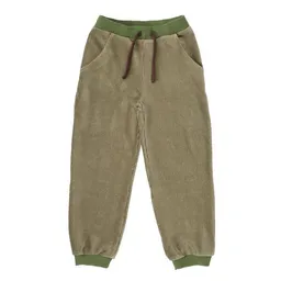 Walkiddy Kinder Cord-Jogginghose GOTS-zertifiziert aus Bio-Baumwolle grün – Walkiddy – Produktbild 1 von 1