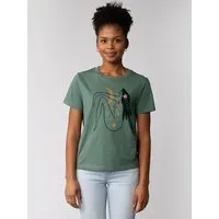 watapparel watapparel T-Shirt Frauen Love and flex, Green bay, – Produktbild 1 von 1