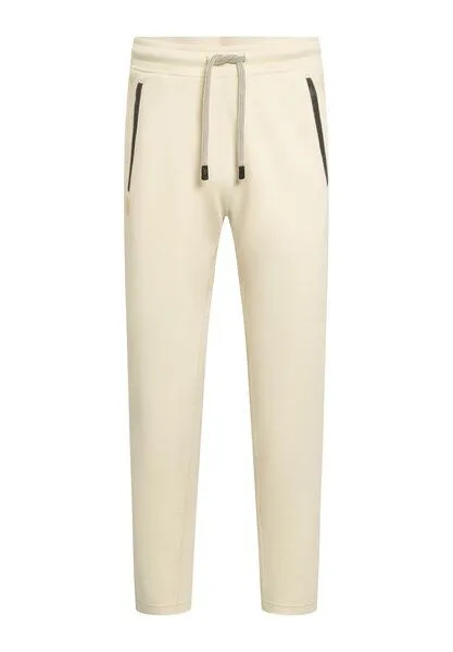 Golds Gym Golds Gym Lange Trainingshose „Eric“, Off-white, – Produktbild 2 von 3