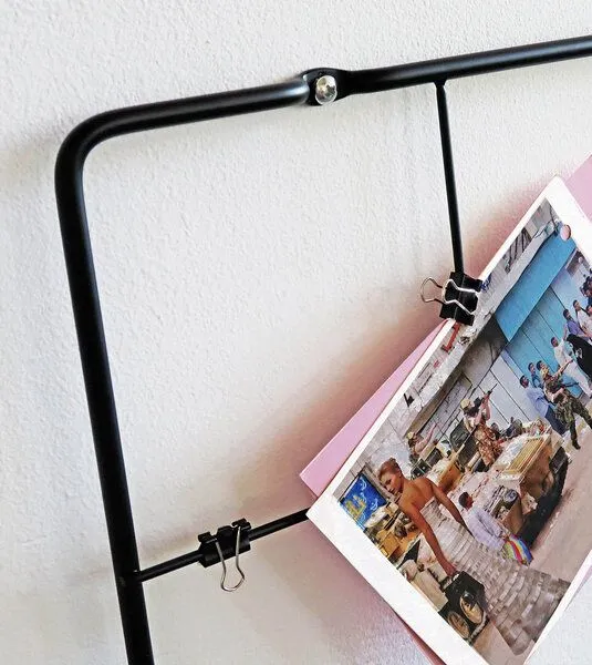 Puhlmann Puhlmann Memo Wandboard Schwarz aus Stahldraht, Schwarz, – Produktbild 4 von 5