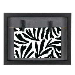 Hama Hama Bilderrahmen "Muro", mit Schnur und Klammern, Schwarz, 16,5 x 21,5 cm – Produktbild 1 von 1