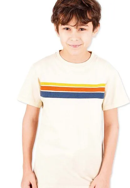 Band of Rascals Band of Rascals 70th Stripes T-Shirt, Cream, – Produktbild 1 von 6