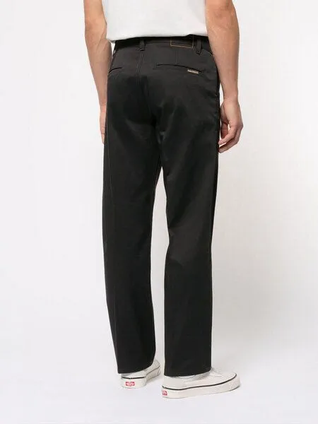 Nudie Jeans Nudie Jeans Bio-Cotton Lazy Leo Black – Produktbild 3 von 4