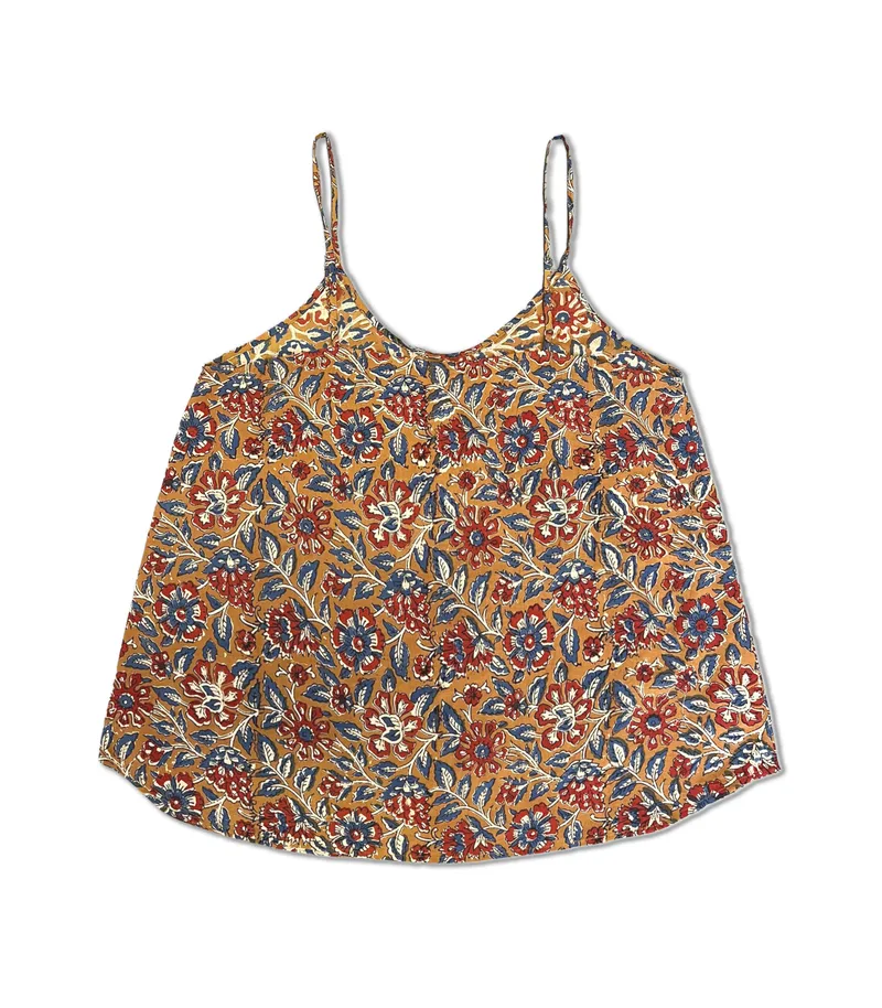 el.résidu el.résidu Damen vegan Top Priyanka, Braun, – Produktbild 1 von 2