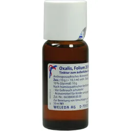 Weleda WELEDA OXALIS FOLIUM 20% äußerlich Tinktur 50 ml Tinktur – Produktbild 1 von 1