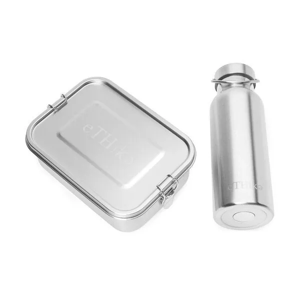 eTHikǝ eTHikǝ Zero Waste Starter Kit: Lunchbox und Flasche aus Edelstahl – Produktbild 2 von 3