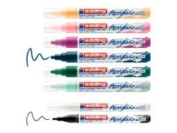Edding 8er Set edding Acrylmarker "Acrylic" Starterset Nordic, farbig sortiert – Produktbild 1 von 1