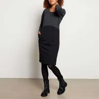WiDDA berlin WiDDA berlin Jerseykleid ZWO Grau/Schwarz aus Bio-Baumwolle und recycelten Materialien – Produktbild 1 von 1