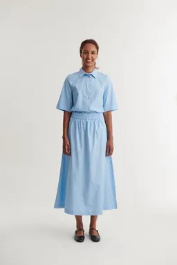 Basic Apparel Basic Apparel Langer Rock SILJE aus Bio-Baumwolle – Produktbild 1 von 1