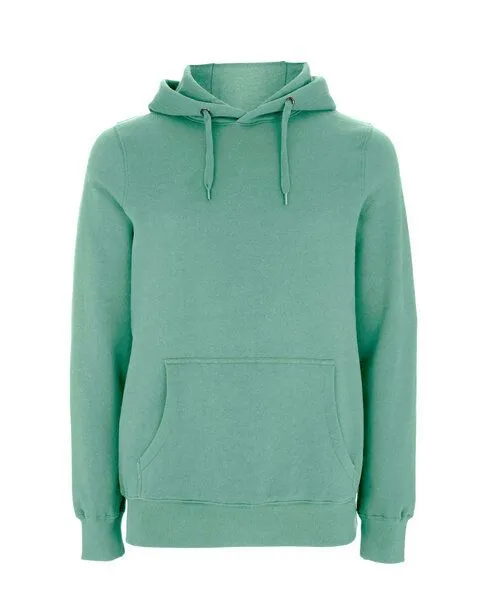 Earth Positive Earth Positive Unisex Pullover Hoody Kängurutasche Bio Baumwolle, Sage green, – Produktbild 1 von 4