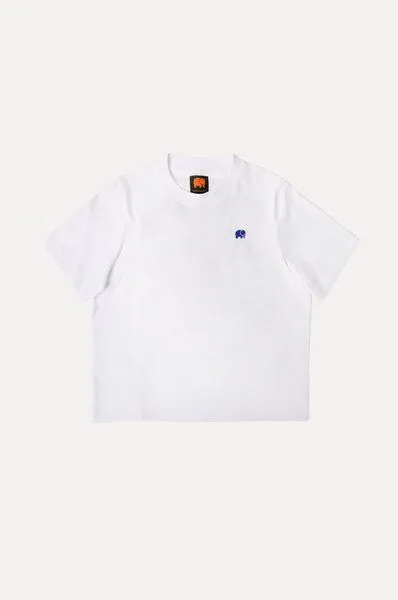 Trendsplant Trendsplant Women's Explanada Organic T-Shirt White, Weiß, – Produktbild 3 von 4
