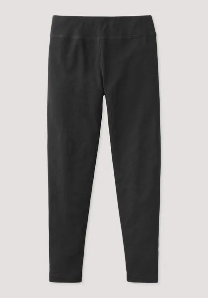 hessnatur hessnatur Leggings aus Bio-Baumwolle, Schwarz, – Produktbild 1 von 2