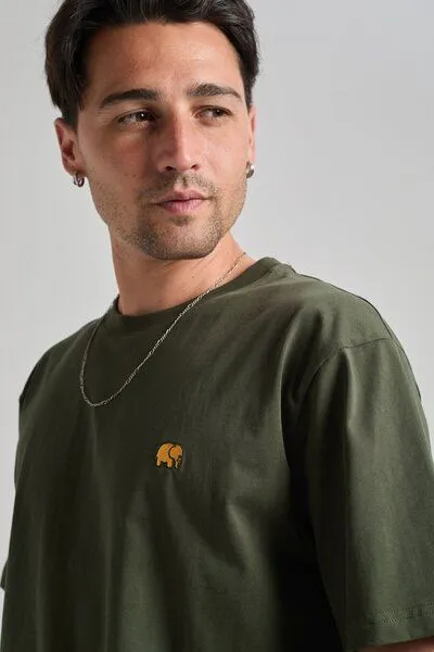 Trendsplant Trendsplant Organic Essential T-Shirt Kombu Green, Oliv, – Produktbild 1 von 5