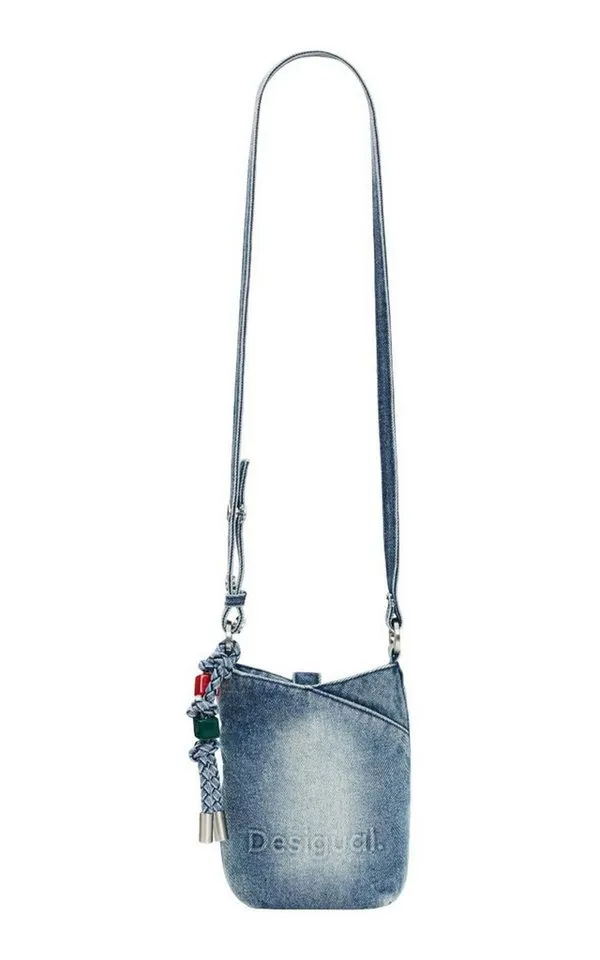 Desigual Desigual Umhängetasche Half Logo Denim Bag, Blau, – Produktbild 2 von 3