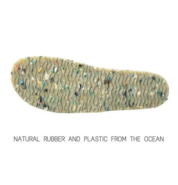 Zouri Zouri Vegane Plateau-Sandale MERMAID, Gelb, – Produktbild 1 von 3