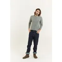 Flax and Loom Flax and Loom Regular Fit Jeans Satch, Rinse (blau), – Produktbild 2 von 8