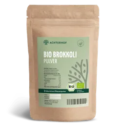 vom Achterhof Brokkoli Pulver Bio (500g) – Produktbild 1 von 1