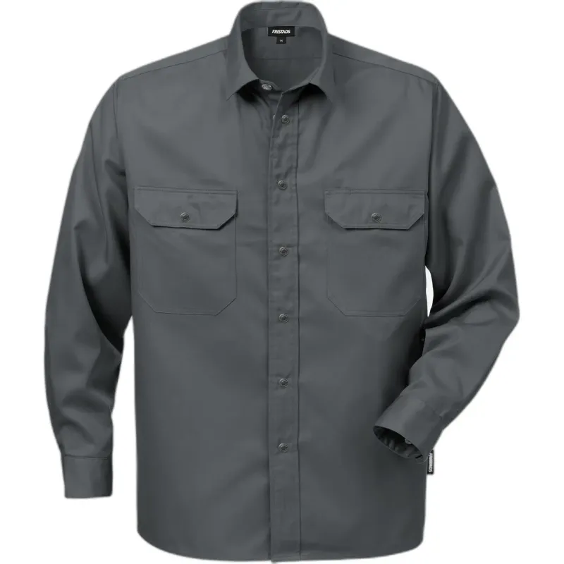 Fristads Langarmshirt aus Baumwolle Fristads 720 BKS, Gris, – Produktbild 1 von 1