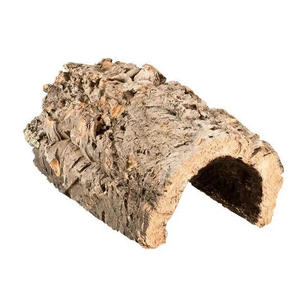 Kork-Deko Kork-Deko 30 cm langer Korktunnel (Halbbogen), schmal ⌀ ≤ 11 cm – Produktbild 1 von 4