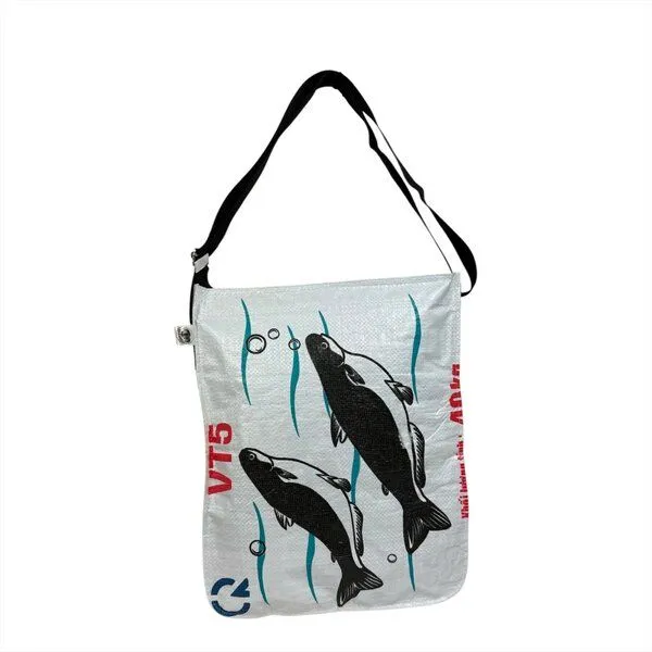 Beadbags Beadbags Shopperbag Ri77 recycelter Reissack, Weiss, – Produktbild 2 von 4