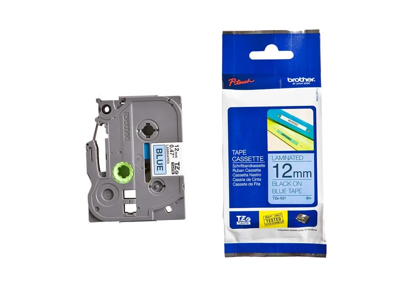 Brother Brother P-Touch Beschriftungsband TZe 531 blau/schwarz – Produktbild 2 von 7