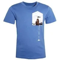 FÄDD FÄDD Kinder T-Shirt Rundhals Bio-Baumwolle "Glücksschiss BT (Kidz)" Blau – Produktbild 1 von 1
