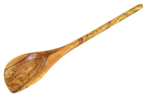 Olivenholz erleben Olivenholz erleben Kochlöffel mit ECKE aus Olivenholz – Produktbild 3 von 8
