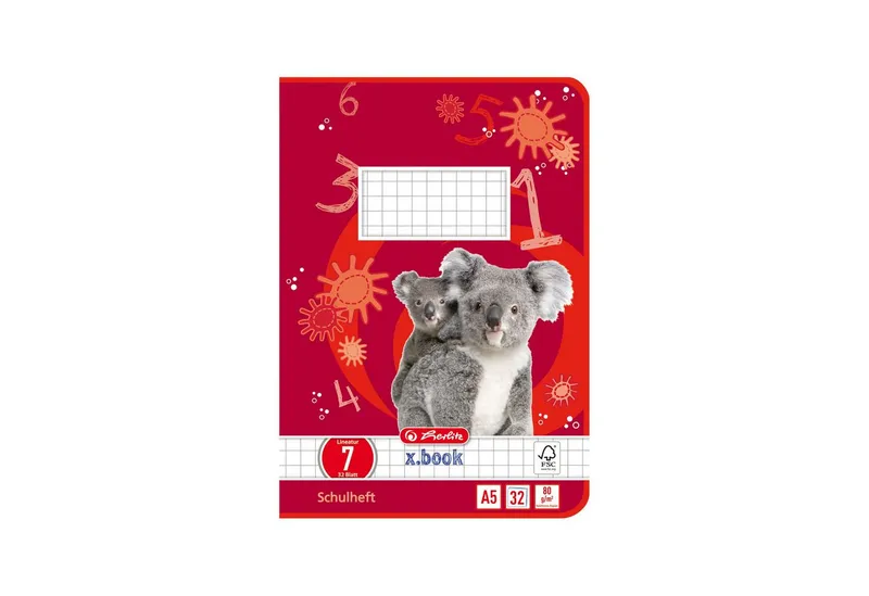 Herlitz Herlitz Schulheft Herlitz Heft A5 32 Blatt Lineatur 07 FSC Mix – Produktbild 1 von 1