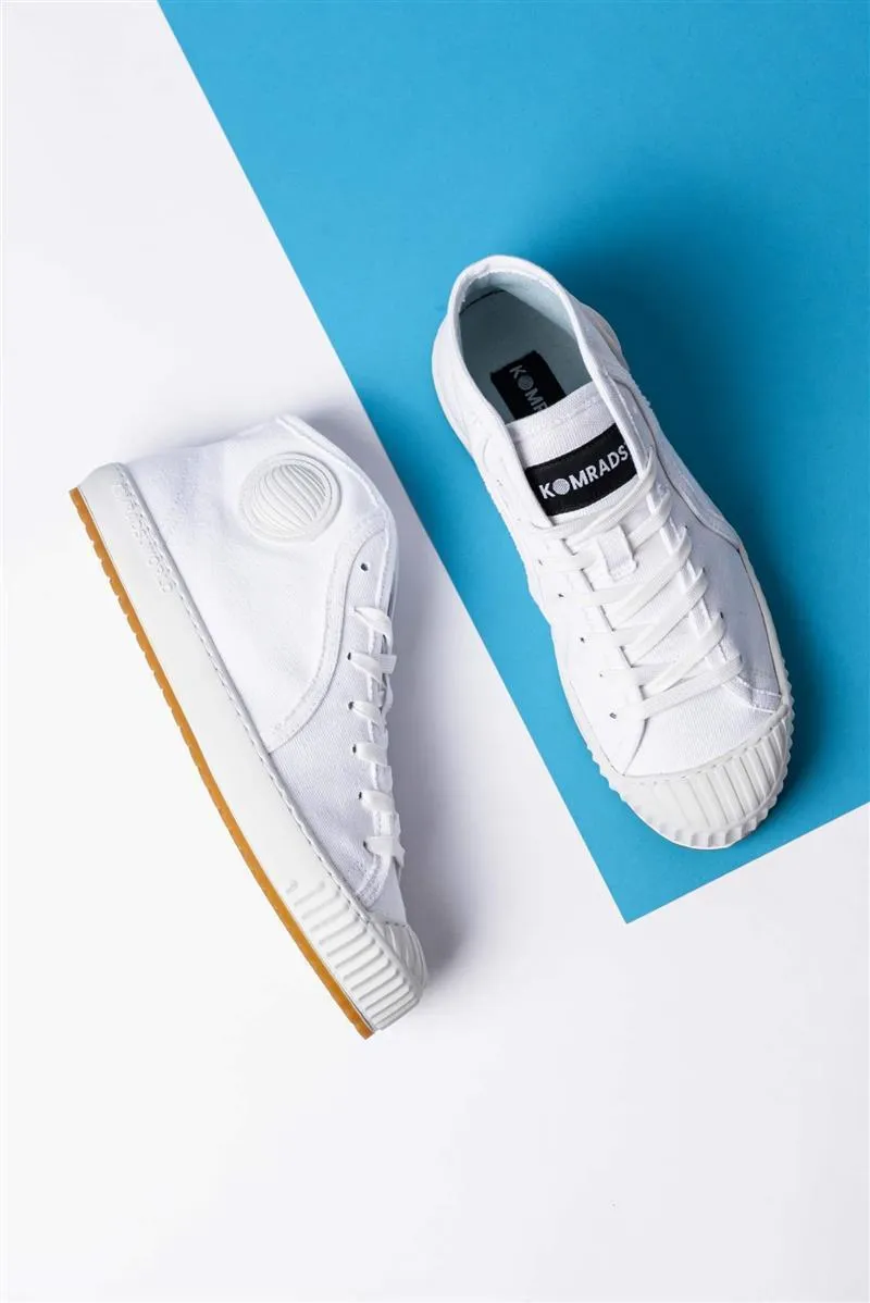 Komrads Komrads Sneaker Partizan, Monowhite, – Produktbild 1 von 6
