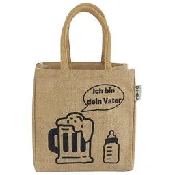 Domelo Domelo Jute Einkaufstasche, Flaschenträger mit 6 Fächer. 100% Vegane Bierflaschenträge – Produktbild 1 von 1