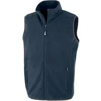 Result Genuine Recycled Result Genuine Recycled Recycelte Unisex Weste Bodywarmer Atmungsaktiv bis Gr.4XL, Navy, – Produktbild 1 von 1