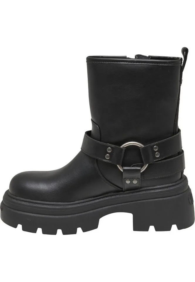 Buffalo Buffalo ZAVEN BOOTIE BIKER - VEGAN NAPPA Stiefel, Schwarz, – Produktbild 5 von 5