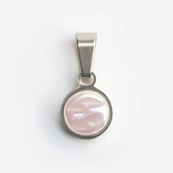 ALEXASCHA ALEXASCHA Kettenanhänger aus Glas | Mix & Match Charms, Silver, – Produktbild 2 von 8