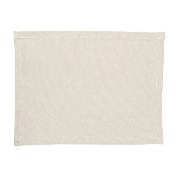 Mary Rose® Mary Rose® SOFT Panama-Tischset, Baumwolle Bio, Offwhite, – Produktbild 1 von 2