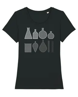 UNIPOLAR UNIPOLAR Chemie T-Shirt Laborgläser – Produktbild 1 von 1