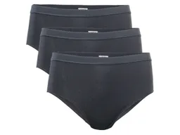 Living Crafts LIVING CRAFTS - Damen Slip, 3er-Pack - Schwarz (95% Bio-Baumwolle; 5% Elasthan), Nachhaltige Mode, Bio Bekleidung – Produktbild 1 von 1
