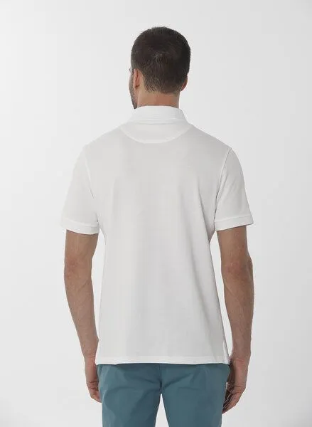 ORGANICATION ORGANICATION Poloshirt aus Bio-Baumwolle, Weiß(off white), – Produktbild 4 von 4