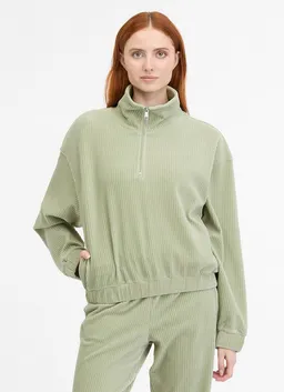 ragwear ragwear Sweatshirt IZZAR CORD Stehkragen mit Reißverschluss im Troyer-Stil – Produktbild 1 von 1