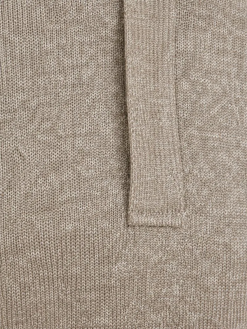 State of Art State Of Art Pullover Sportzip Braun - Größe M, Braun, – Produktbild 2 von 4