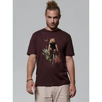 watapparel watapparel T-Shirt Unisex Fancy Tiger, Red brown, – Produktbild 1 von 1