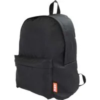 Rucksack 'Basic' aus recycelten PET-Flaschen, schwarz – Produktbild 1 von 1