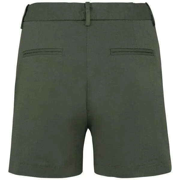 Greenspired Greenspired Umweltfreundliche Chino-Bermuda-Shorts für Damen, Khaki, – Produktbild 2 von 2