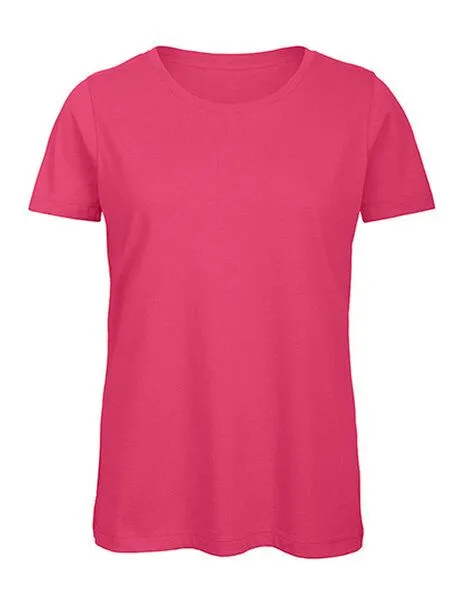 B&C Collection B&C Collection Inspire T-Shirt / Damen / Lady Rundhals 140 gr /m², Fuchsia, – Produktbild 2 von 3