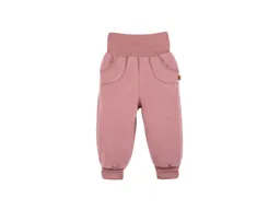 Pure pure by Bauer PURE PURE by Bauer Baby und Kinder Hose Bio-Merinowolle Fleece shadow rose Gr. 98 – Produktbild 1 von 1
