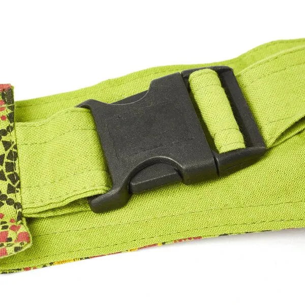 short'n'pietz short'n'pietz handgenähte Gürteltasche mit verstellbarem Gürtel, Grün, – Produktbild 7 von 8