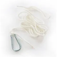 HängemattenGlück HängemattenGlück Cordinjo, 2,5m Seil & großer Karabiner für Hängematten – Produktbild 1 von 1