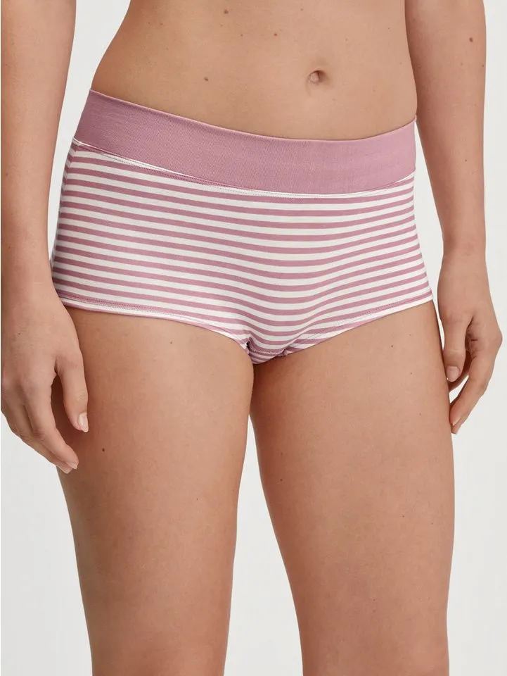 CALIDA CALIDA Panty Elastic mit breitem Elastikbund, sportlicher Look, Single Jersey-Qualität, Rosa, – Produktbild 1 von 5