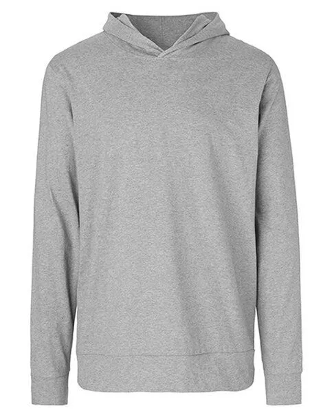 Neutral Neutral® Leichter Herren Unisex College Hoodie Hoody Kapuzenpullover Kapuzenpulli, Sports grey, – Produktbild 2 von 4